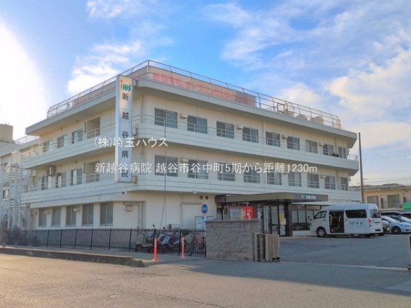 越谷市谷中町5期　新築戸建て　全1棟(新越谷病院)