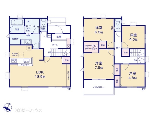 春日部市藤塚第11 新築戸建て 全1棟