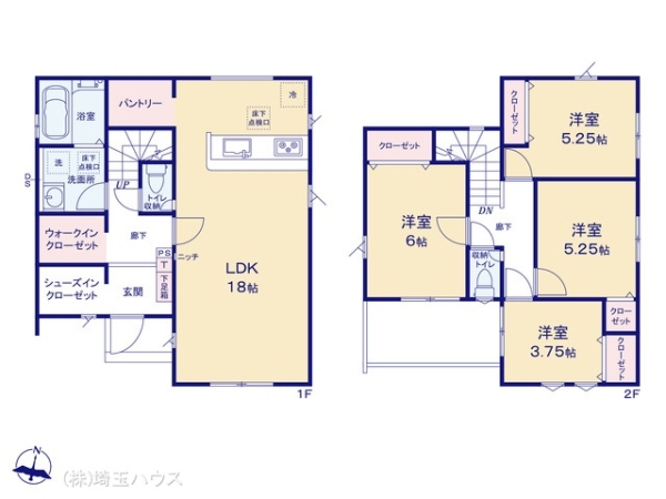 さいたま市野孫　新築戸建て　全6棟