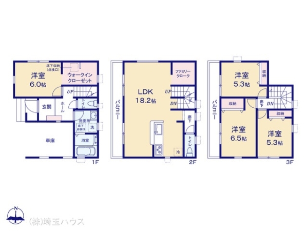 川口市西川口　新築戸建て　全6棟