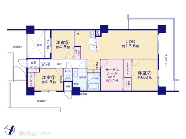 朝日プラザガーデンシティ新越谷C