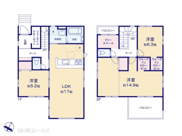 北葛飾郡松伏町13期　新築戸建て　全2棟