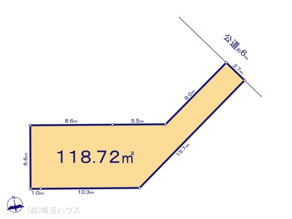 川口市安行領根岸413番　土地　全3区画