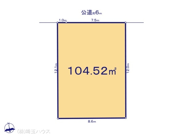 川口市安行領根岸413番　土地　全3区画