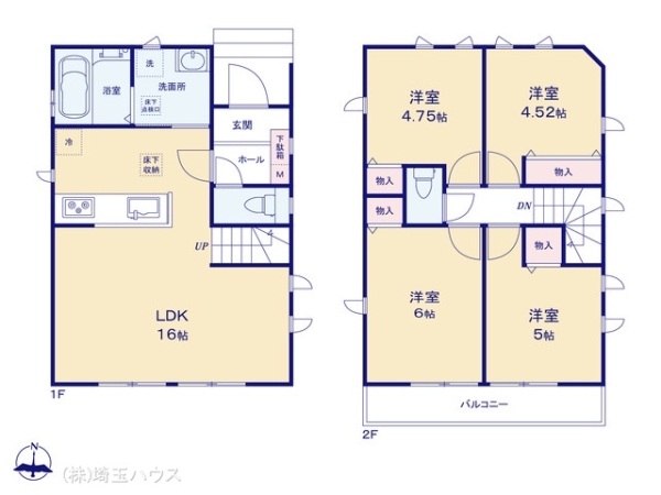 川口市前川4丁目44番　新築戸建て　全1棟