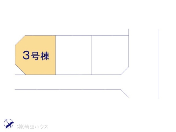 越谷市神明町1期　新築戸建て　全3棟
