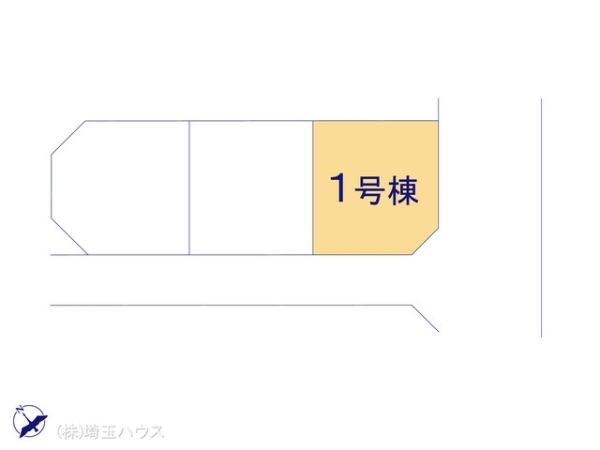 越谷市神明町1期　新築戸建て　全3棟