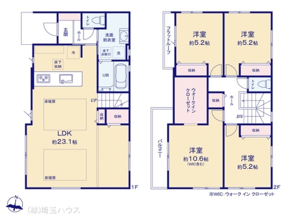 草加市旭町7期 新築戸建て 全1棟
