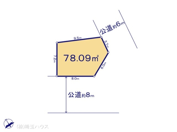 川口市並木2丁目 土地 全2区画