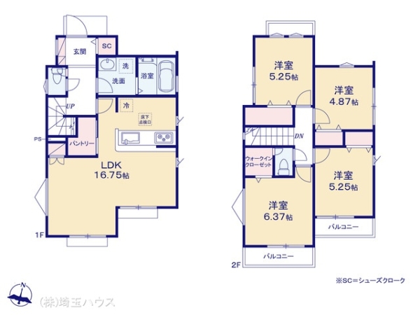 川口市安行吉岡 新築戸建て 全3棟