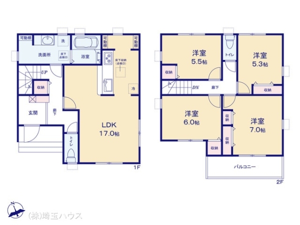 越谷市大泊第10 新築戸建て 全7棟