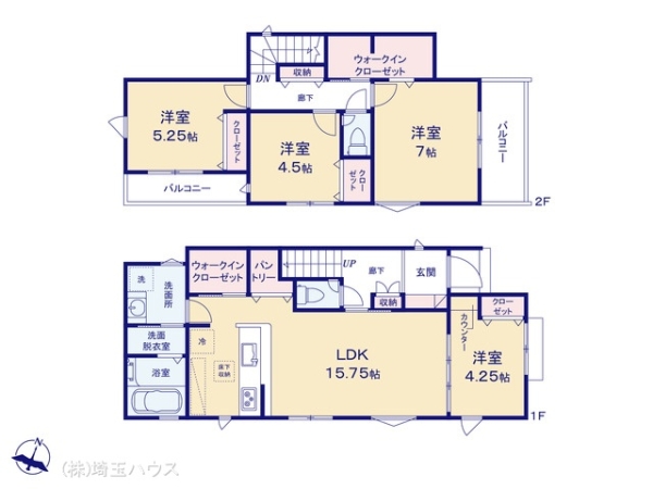 さいたま市緑区馬場　新築戸建て　全1棟