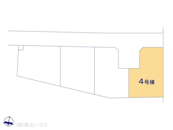 草加市草加　新築戸建て　全4棟
