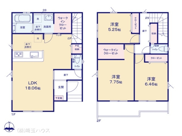 川口市柳崎5期 新築戸建て 全2棟
