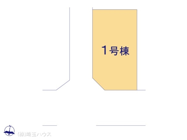 草加市稲荷6丁目　新築戸建て　全1棟