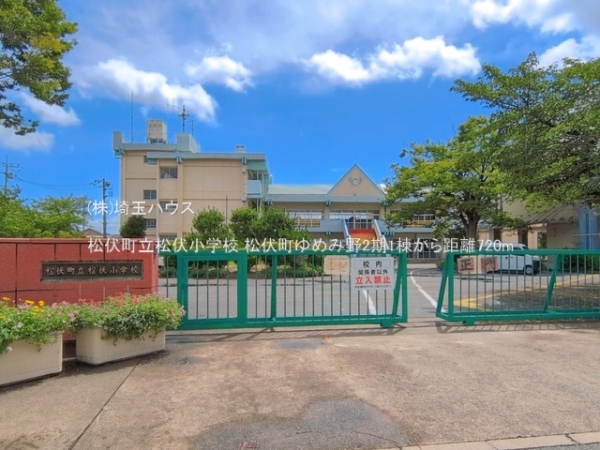 松伏町ゆめみ野2期　新築戸建て　全1棟(松伏町立松伏小学校)
