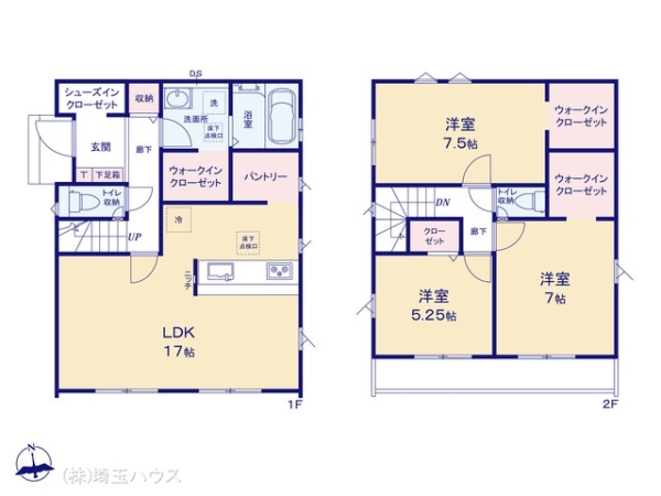 川口市安行領根岸10期　新築戸建て　全2棟