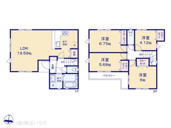 川口市芝145 新築戸建て 全2棟