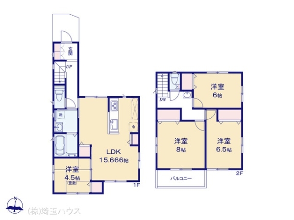 さいたま市岩槻区府内2丁目　新築戸建て　全24区画