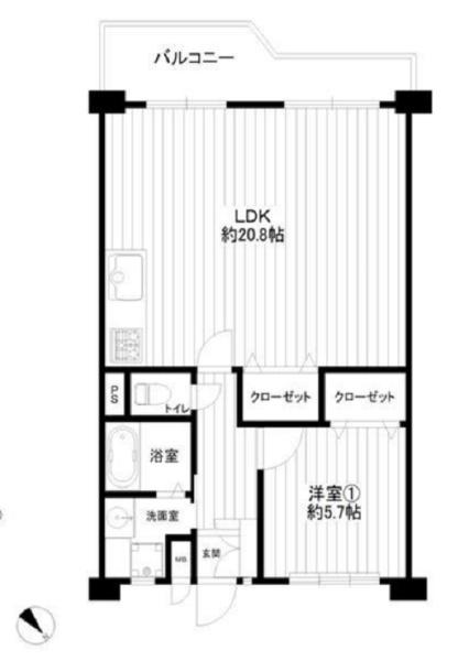東急美しが丘ドエリングＢ号棟