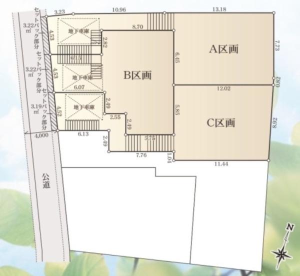 保土ケ谷区仏向町　全3区画B区画