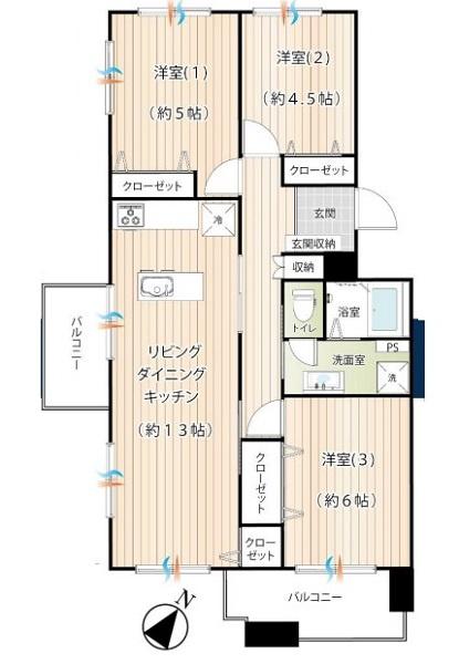 若葉台壱　参棟