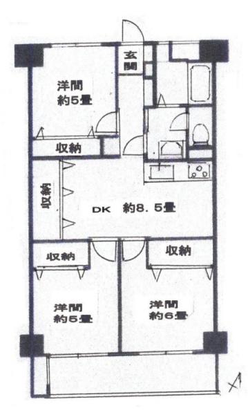 しらとり台住宅２号棟