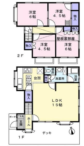 横浜市港南区日野南４丁目の中古一戸建て