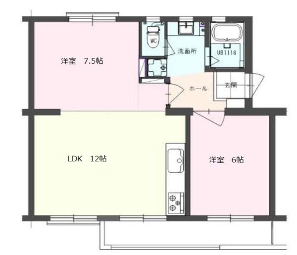 片倉台団地3ー11号棟