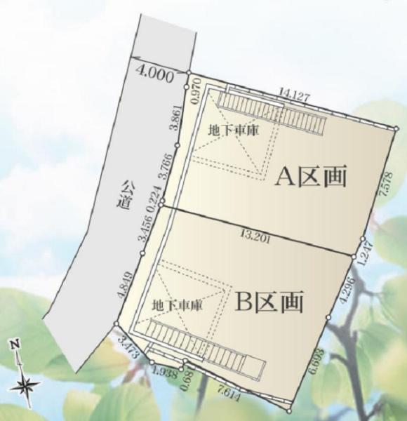 横浜市鶴見区馬場５丁目の土地