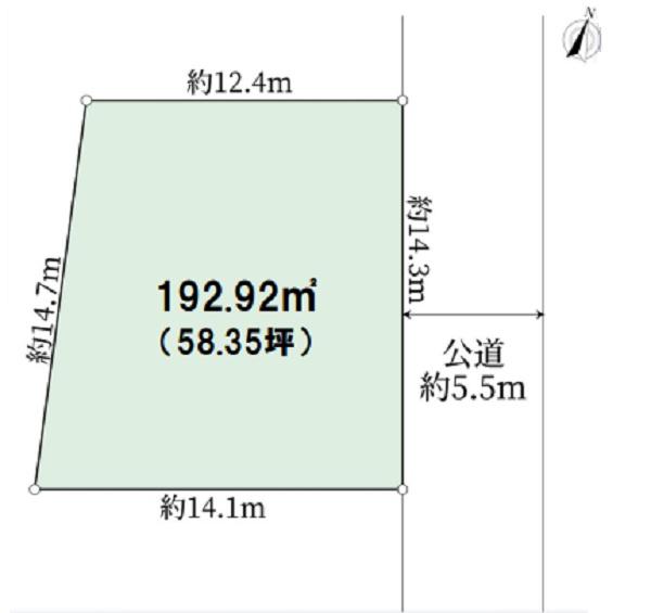 青葉区桂台2丁目　売地