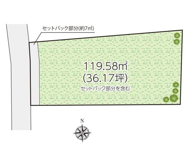 横浜市旭区二俣川２丁目の土地