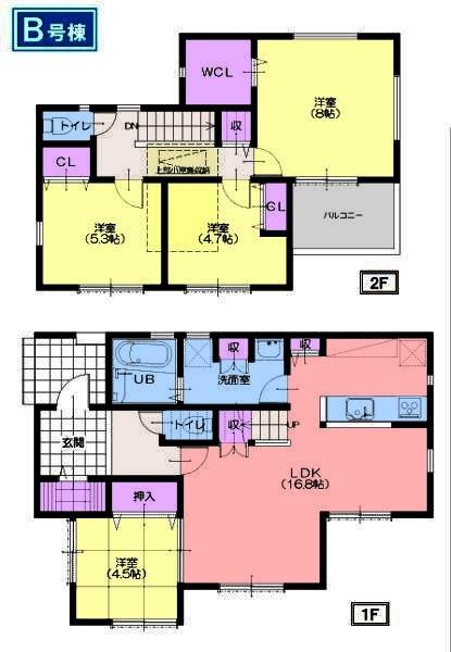 旭区善部町　全2棟B号棟