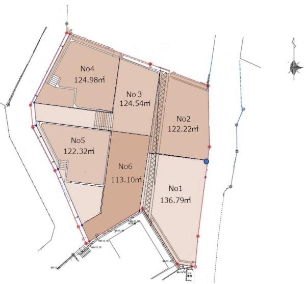 神奈川区片倉５丁目　全６区画１区画