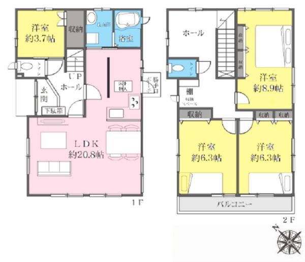 南区唐沢　戸建て