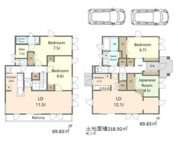 川崎市高津区上作延４丁目の中古一戸建