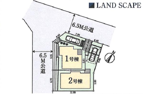 青葉区松風台　全2棟1号棟