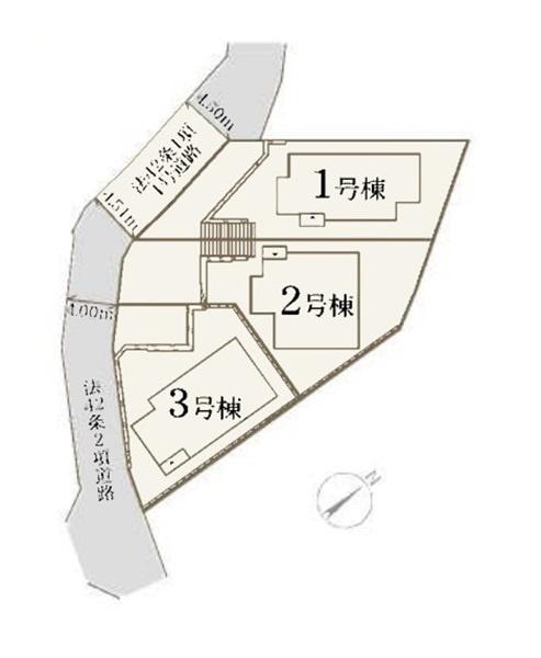 緑区台村町　全３棟１号棟