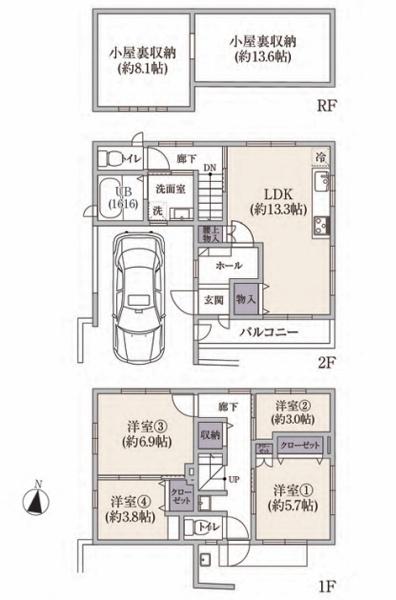 横浜市港北区師岡町　戸建