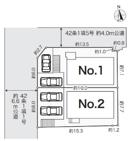 金沢区富岡西2丁目　全2棟1号棟