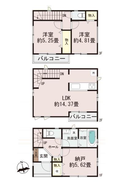 川崎市幸区東古市場の新築一戸建