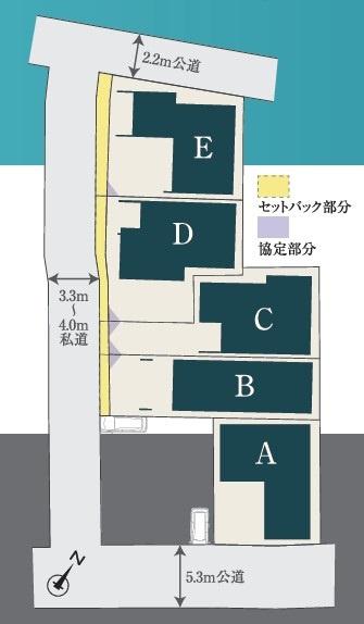 西区西戸部町２丁目　全５棟Ａ号棟