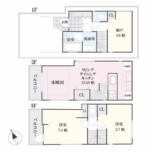 都筑区早渕1丁目　戸建