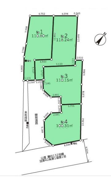 瀬谷区二ツ橋町　全４区画３区画