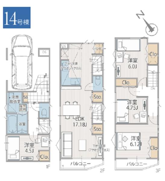 鶴見区駒岡4丁目　全15棟14号棟