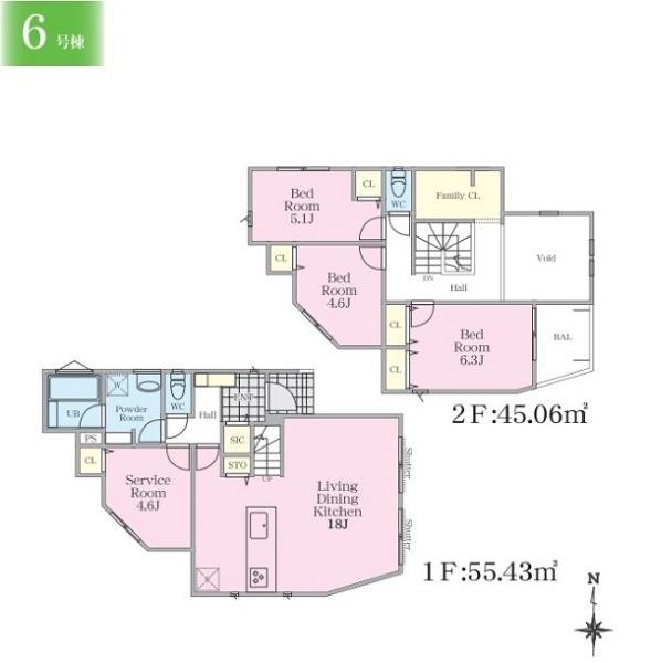 緑区寺山町2　全21棟6号棟