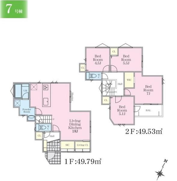 緑区寺山町2　全21棟7号棟