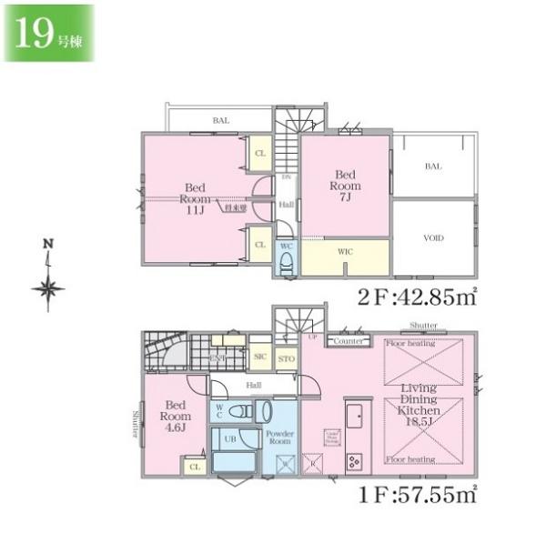 緑区寺山町2　全21棟19号棟