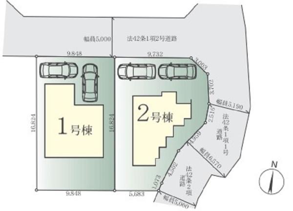 鎌倉市笛田　全2棟2号棟