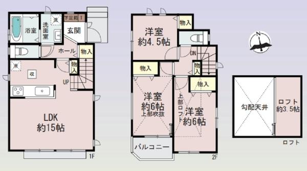 戸塚区汲沢町　全２棟１号棟